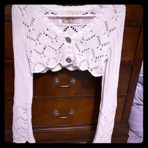 Fox racing cardigan 🤍🤍